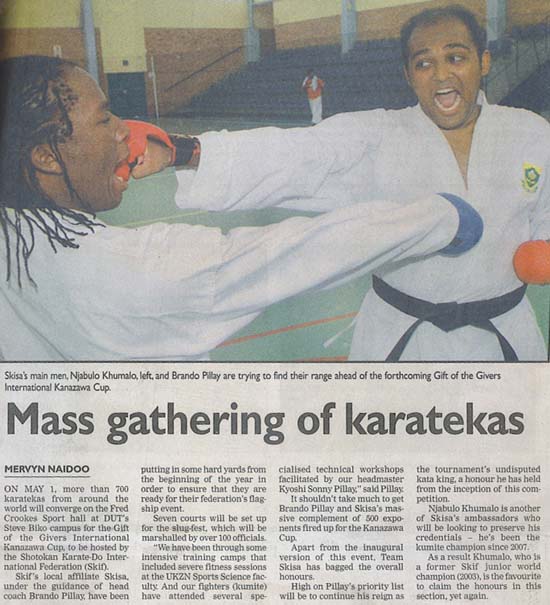 news coverage - Mass Gathering of Karatekas 1a